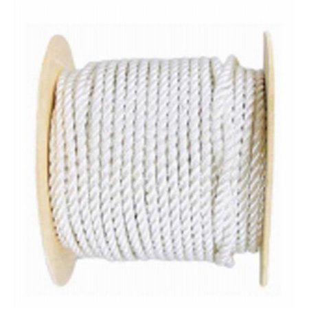 THE MIBRO GROUP The MIBRO Group 235079 0.37 x 400 in. Solid Braided Nylon Rope; White 235079